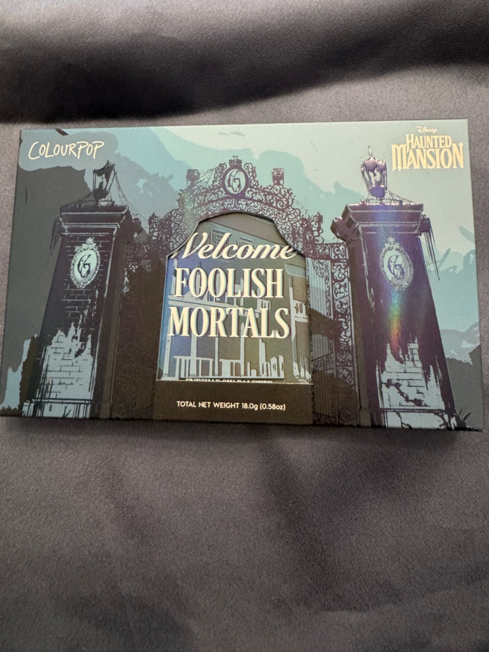 ColourPop Welcome Foolish Mortals Palette - Teal & Purple Eyeshadow